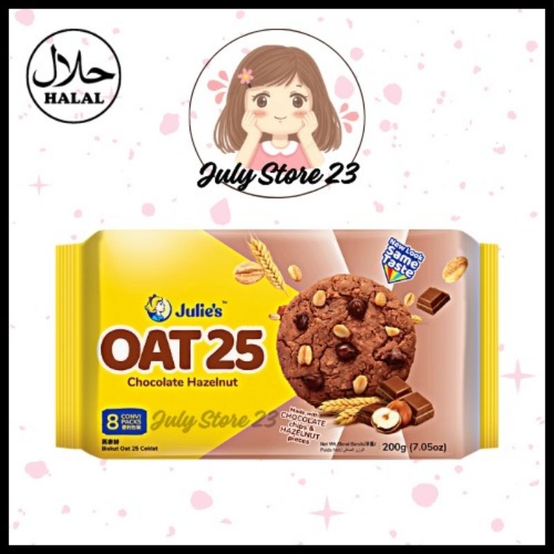 

Julie's Oat 25 Chocolate Hazelnut 200gr