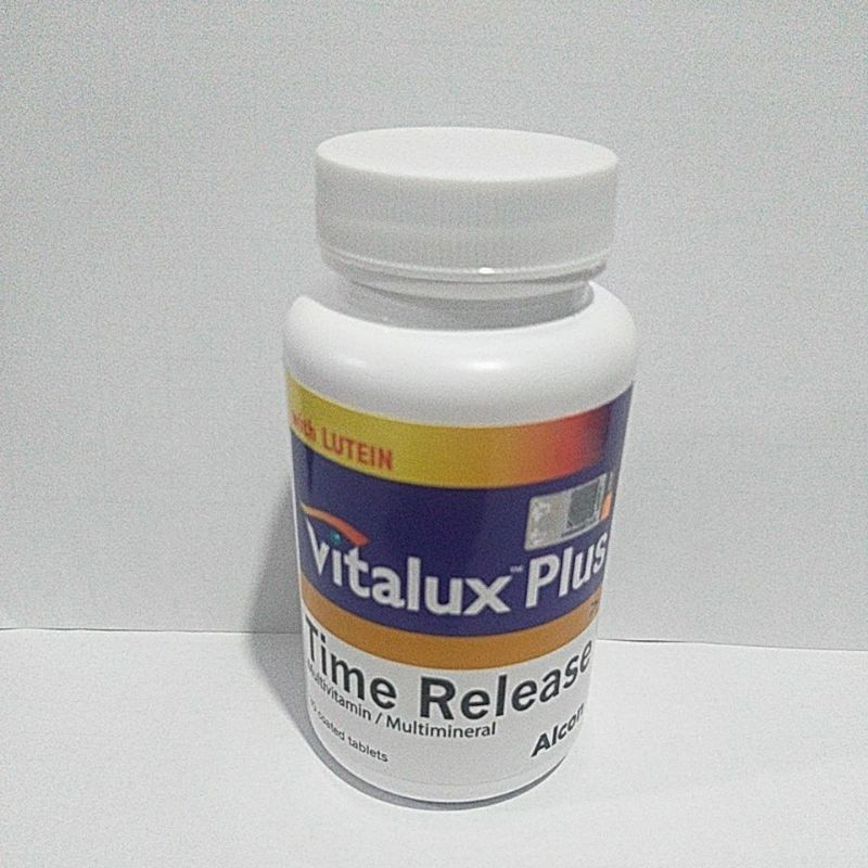 Vitalux Plus Time Release Bottle Isi 30 Tablet