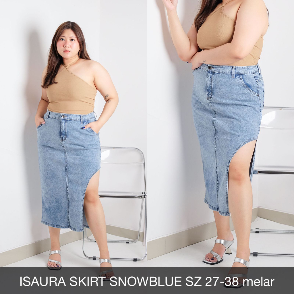 ROK JEANS WANITA ISAURA SKIRT SERIES -SYS CLOTHIER