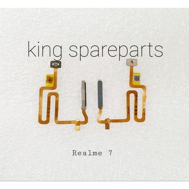 FLEXIBEL FLEXIBLE FLEKSIBEL REALME 7 FINGERPRINT ORIGINAL