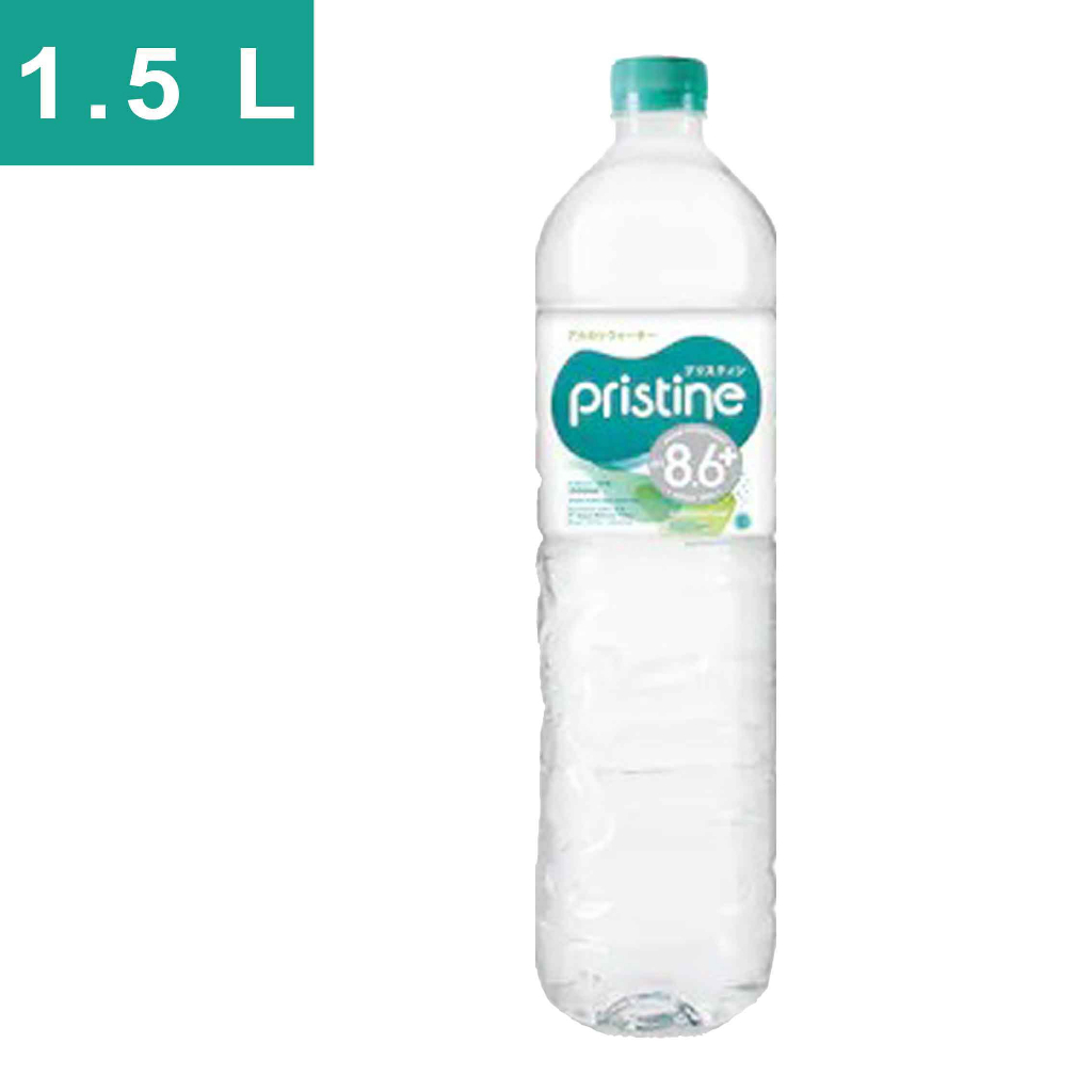 Pristine / Air Mineral pH 8.6+ / Air Minum / 400ml / 600ML/ 1.5L