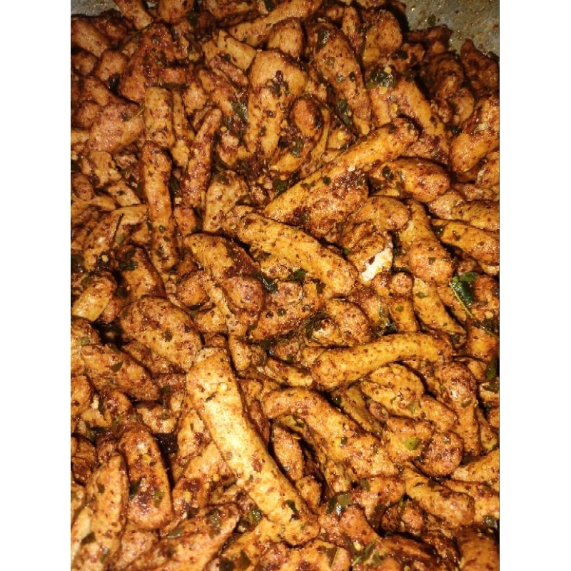 Basreng Viral murah 500 gr/ Basreng  stik Pedas Daun jeruk