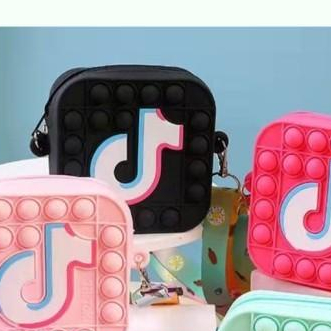 Tas Pop It Tiktok Anak Selempang Popit Bag Viral Dompet Koin Coin Mini