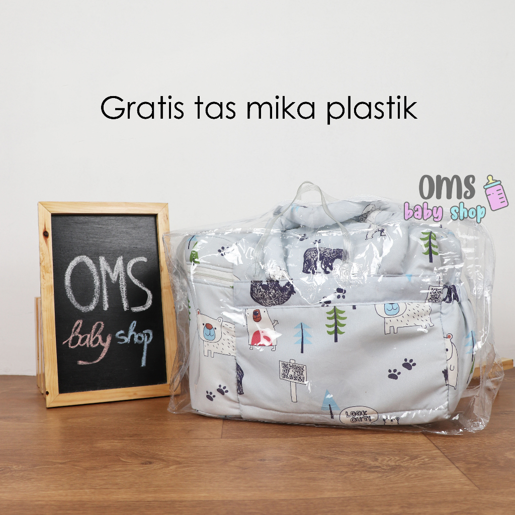 Tas Perlengkapan Bayi / Diaper Bag / Tas Botol Susu Karakter