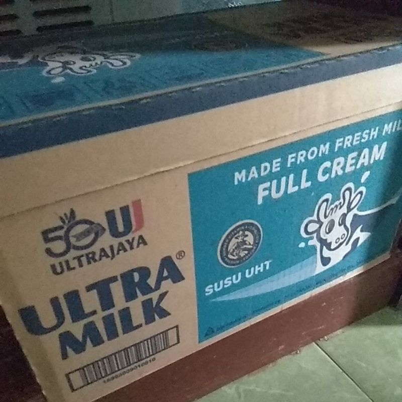 

ULTRA susu 1ltr karton isi 12