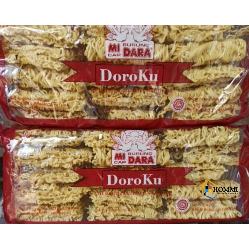 

Mie Cap Burung Dara Doroku Isi 15 pcs 600gr