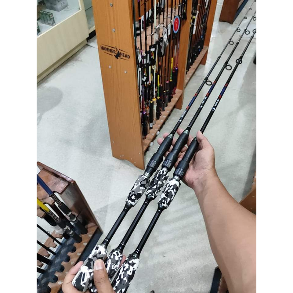 Joran Pancing Spinning Indigo Tobiko Carbon Murah