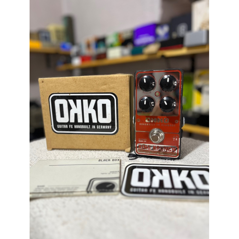 Okko King Krunch Vintage Amp Distortion n boss mxr ehx tc electronic