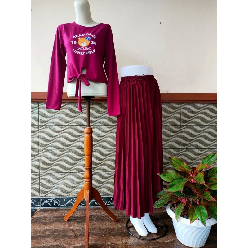 SET CROP BEBYTERY+ROK PLISKIT PREMIUM
