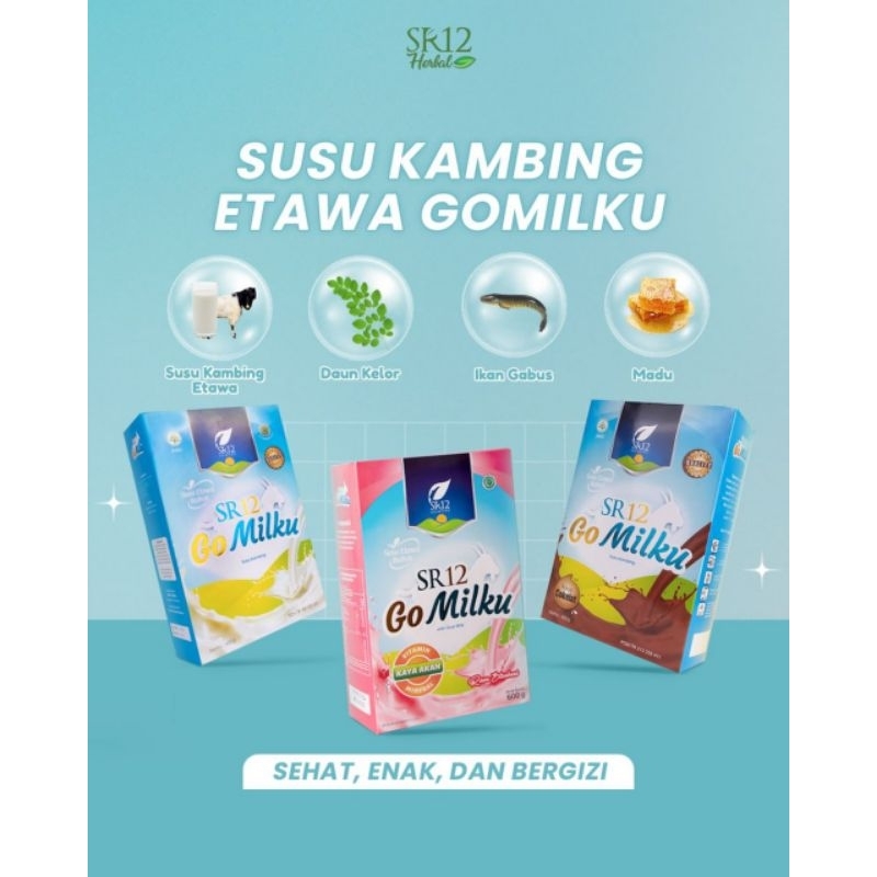 

Gomilku SR12 || Susu Kambing Etawa Bubuk Menyehatkan Lambung