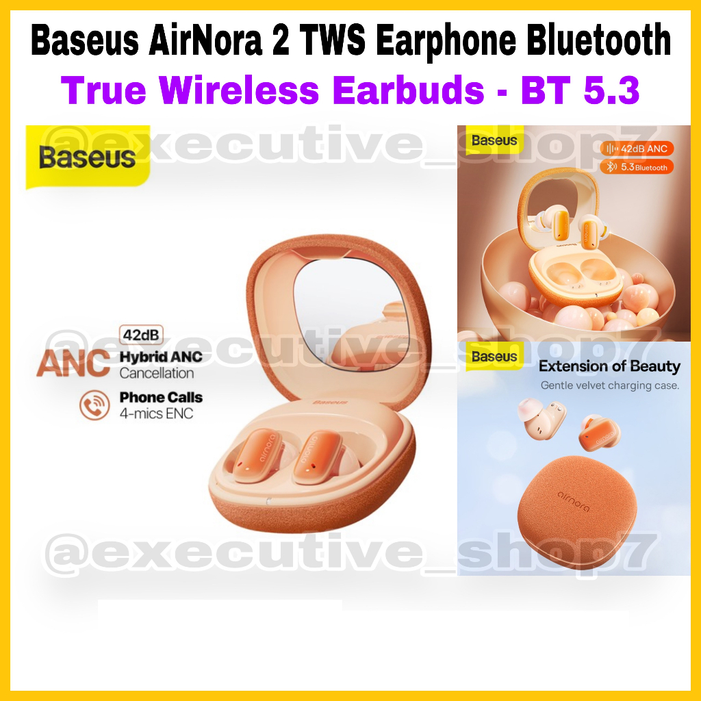 Baseus AirNora 2 TWS Earphone Bluetooth - Wireless Earbuds - BT 5.3