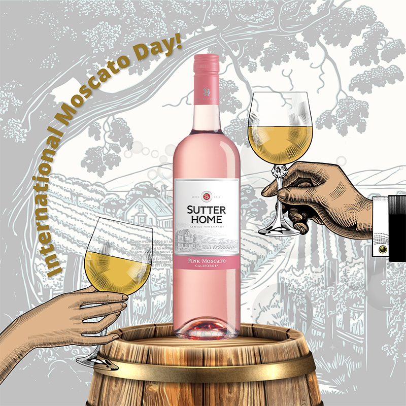 Sutter Home Pink Moscato 750 ml