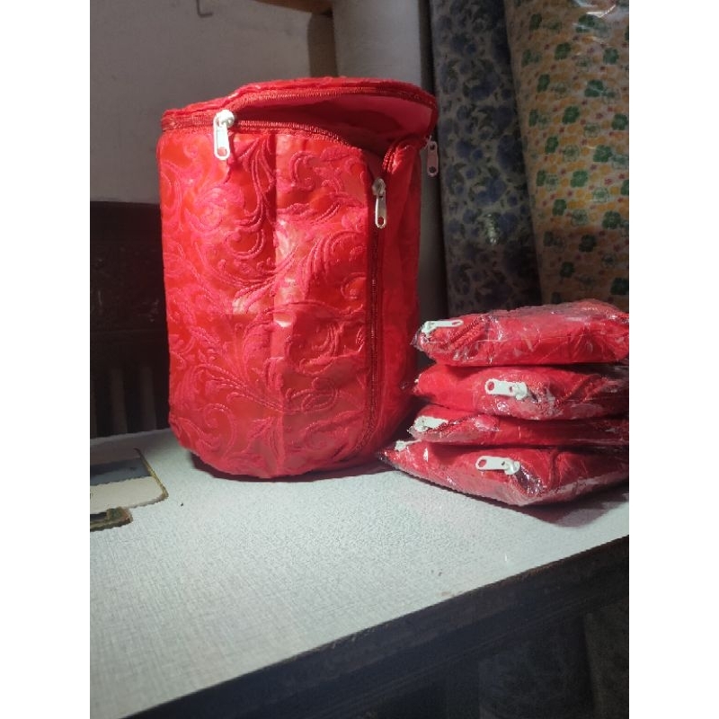 Tas piring anti air dm24cm/tas piring waterproof embos