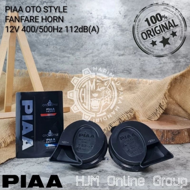 KLAKSON PIAA OTO STYLE HORN 12V 112db ORIGINAL