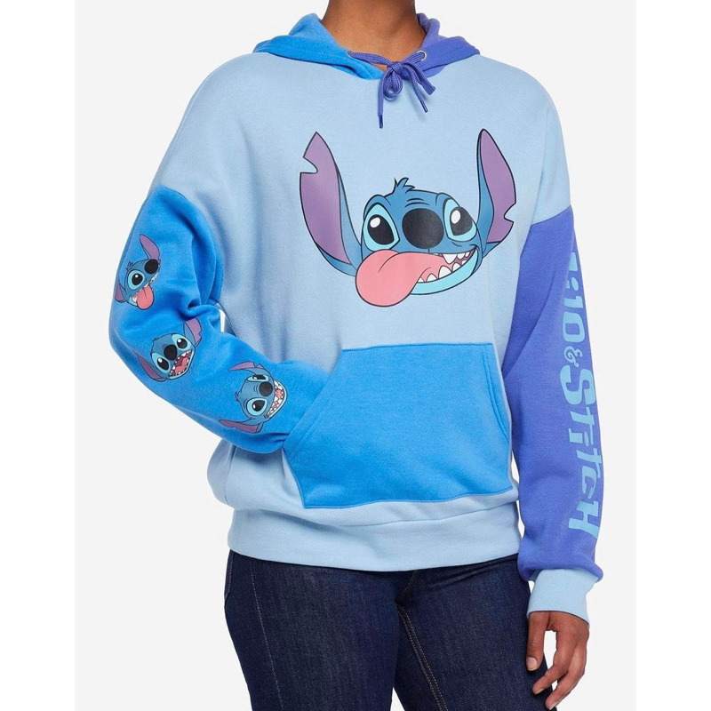 Lilo & Stitch Color-Block Hoodie Disney USA