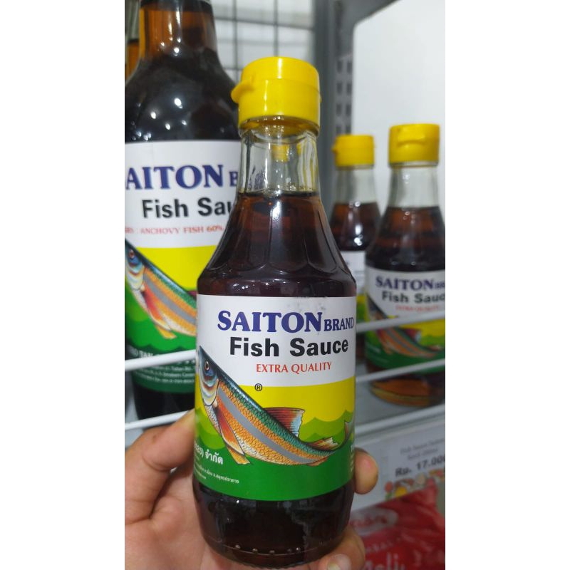 

SAITON Kecap Ikan Thailand | Fish Sauce 200 ml | Hulo Saos Ikan 200 ml