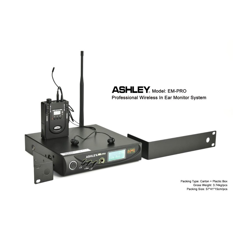Ear Monitor Ashley EM Pro Original ASHLEY EMPRO