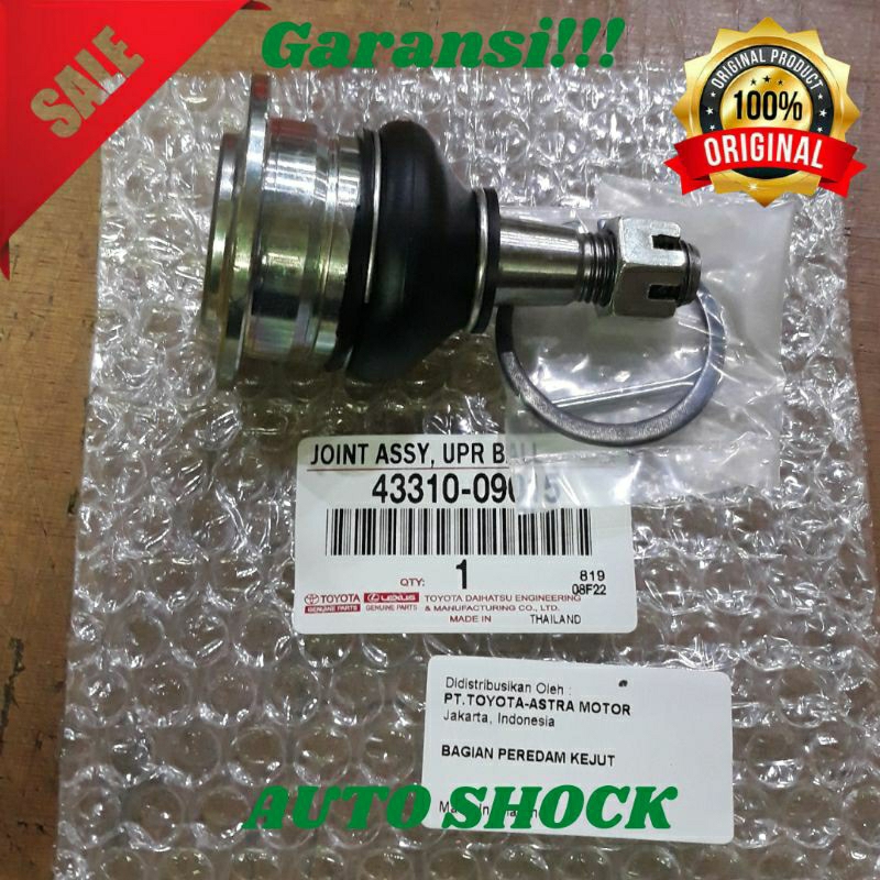 BALL JOINT ATAS HILUX FORTUNER INNOVA 43330 09015 ORIGINAL THAILAND