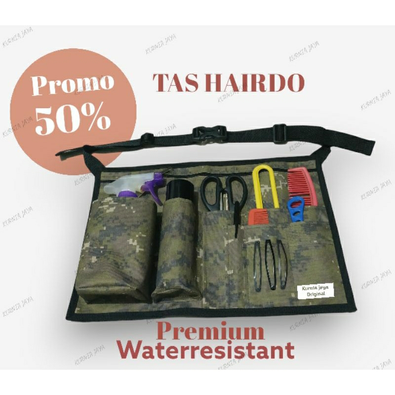 TAS PINGGANG HAIRDO TAS MAKE UP RIAS TAS BARBERSHOP