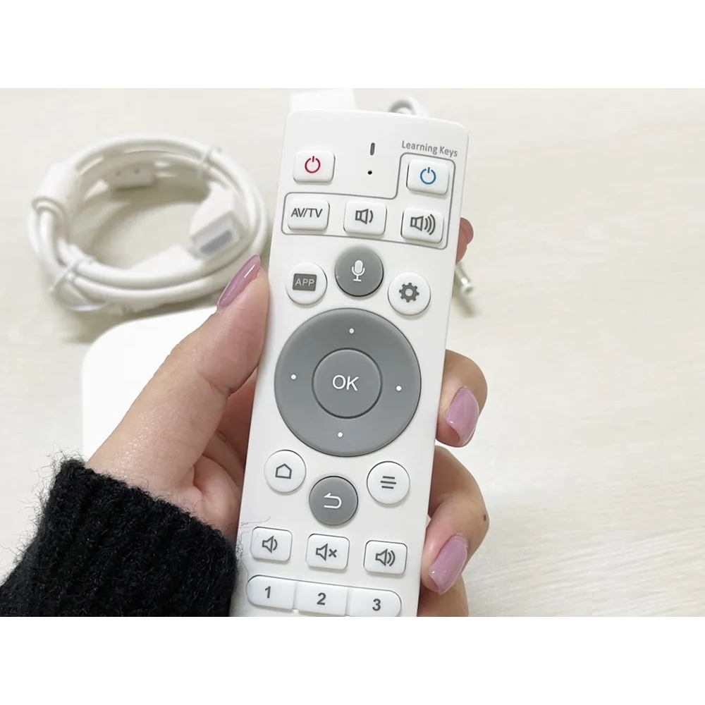 Remote Control UBOX 10 - Remote Pengganti Untuk UNBLOCK TECH UBOX 10 - Lengkap dengan Bluetooh, Infra Red dan Voice Input