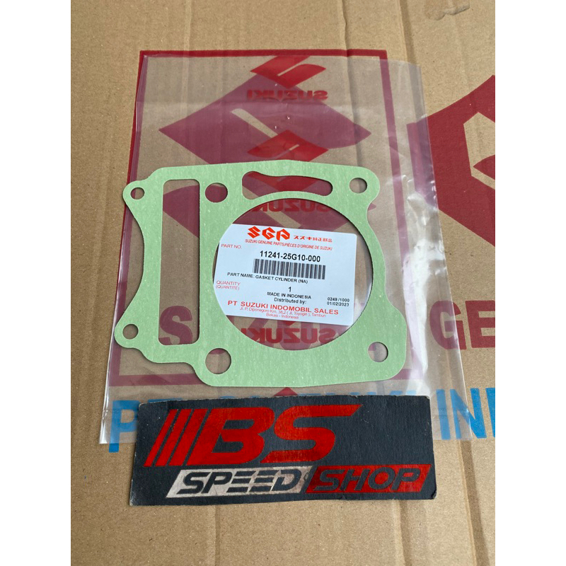 PAKING GASKET BLOK SEHER BAWAH SATRIA FU 2005-2015 Asli Sgp