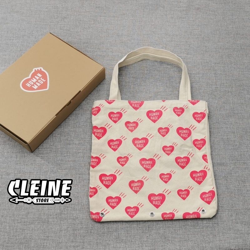 Human Made Totebag Japan Magazine Bisa Dilipat Free Box