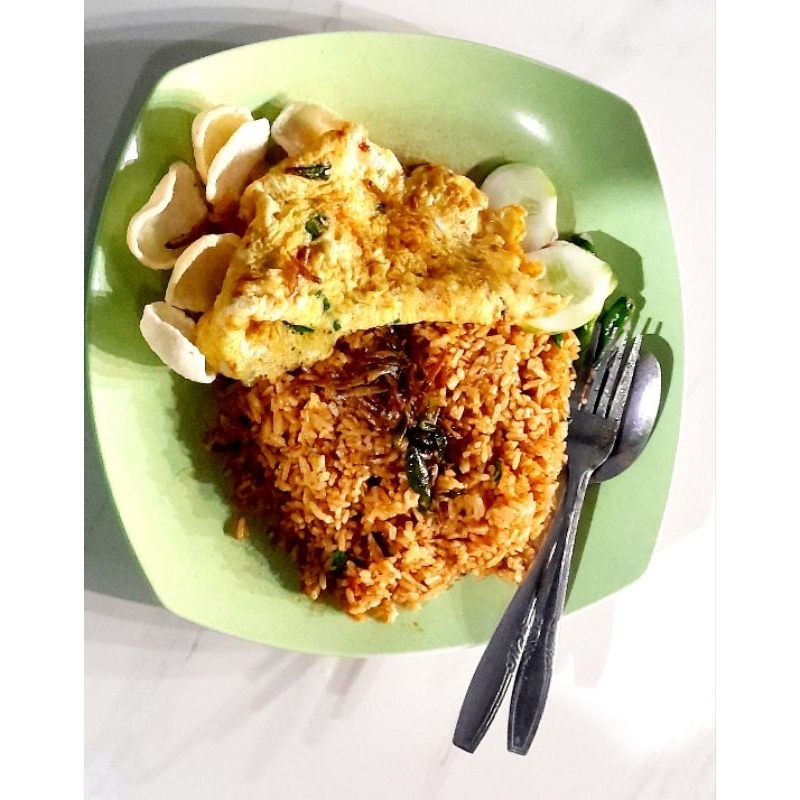 

NASI GORENG TELUR 1 PORSI