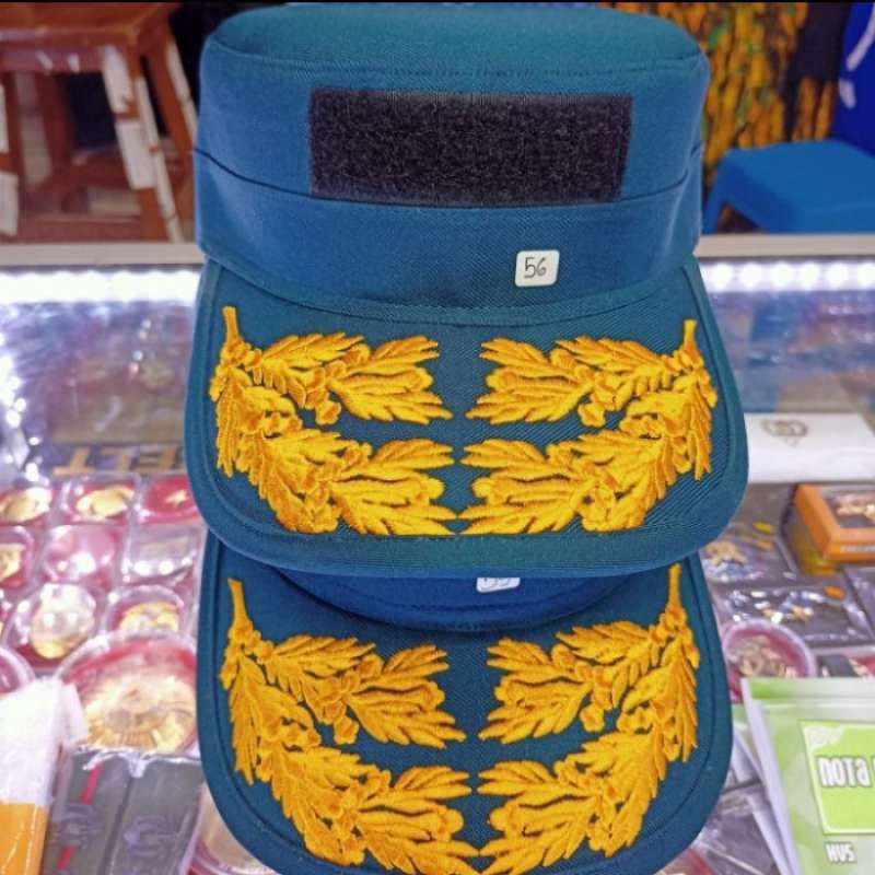 Topi Pet Komando PDH TNI AL PATI