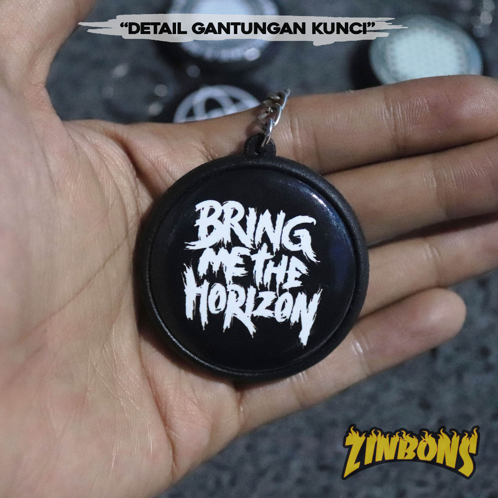 GANTUNGAN KUNCI BRING ME THE HORIZON GANCI BMTH GANTUNGAN KEYCHAIN