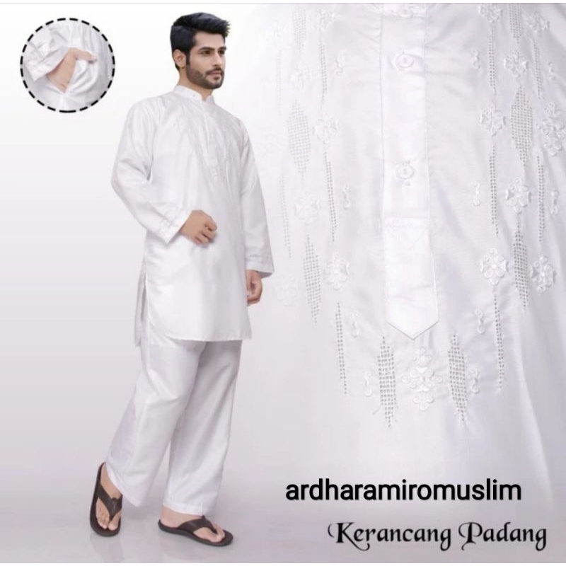 STELAN PAKISTAN KRANCANG PADANG/BAJU MUSLIM PRIA