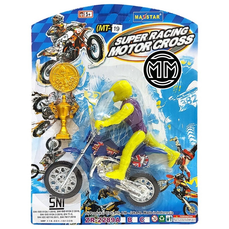 COD Mainan Anak Motor Motoran Cross Road Speed Climbing Murah SNI