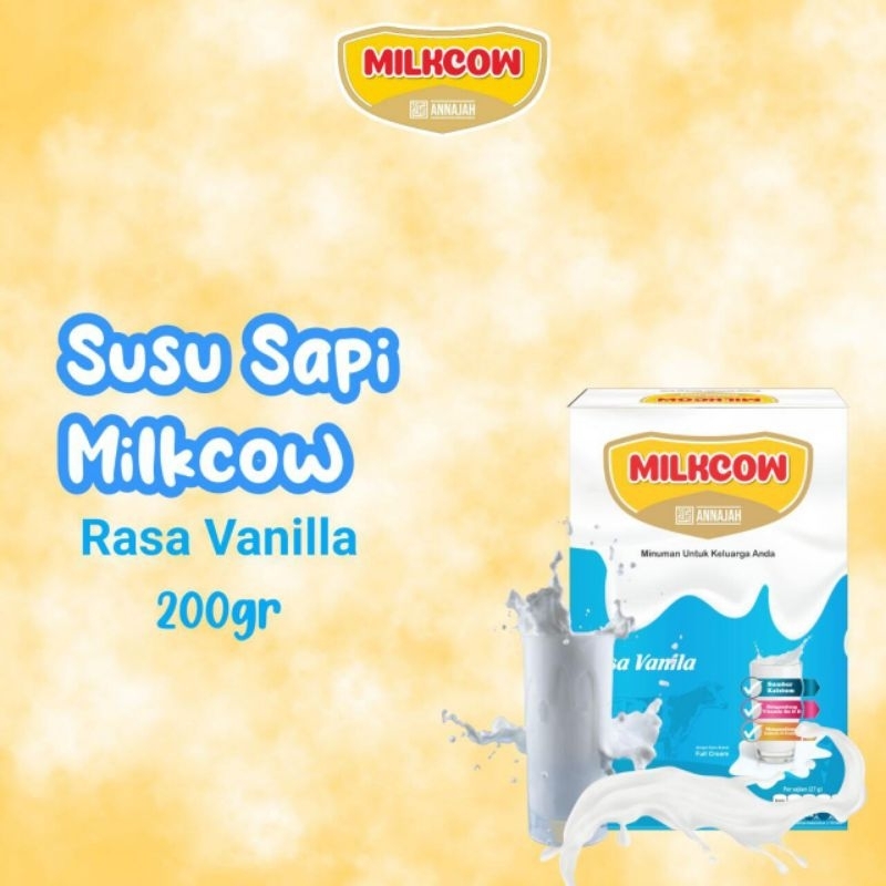 MILKCOW SUSU PENGGEMUK BADAN 200gram