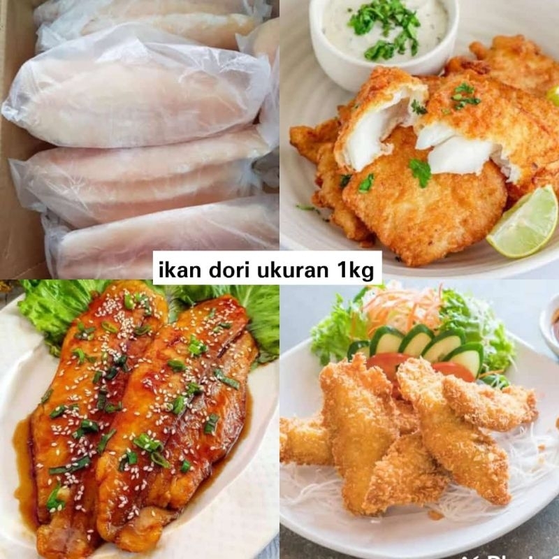 

Ikan Dori Fillet / Patin / Pangasius Frozen Premium Grade A 1 Kg