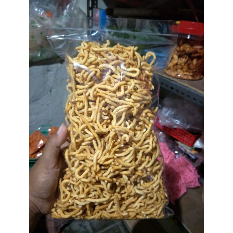 

[TERMURAH TERLARIS 500GR] Sistik manggis sistik asin pedas stik sedep stik mie/kriting