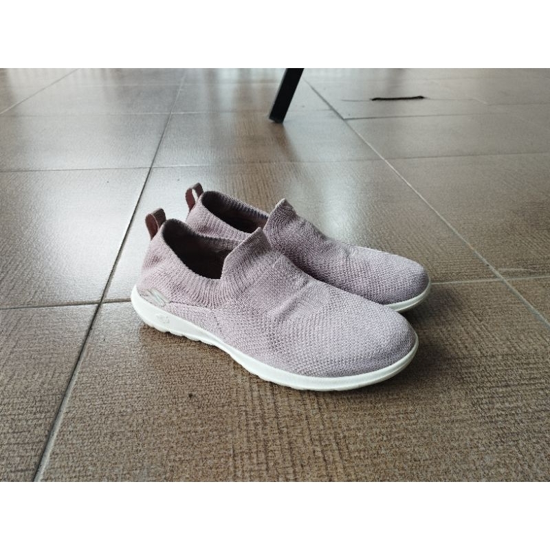 ORIGINAL SKECHERS GO WALK LITE WOMEN BREATHTAKING 124100MVE MAUVE 37