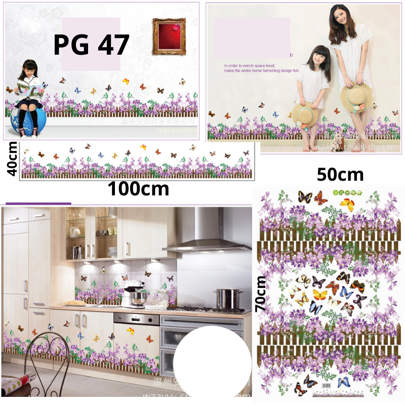 WALLSTICKER WALLSTIKER WALL PAPER STICKER STIKER DINDING WALLPAPER AESTHETIC DEKORASI RUMAH TAMAN BORDER TEMBOK LIS PAGAR RUMPUT DAUN BUNGA MATAHARI SANGKAR BURUNG RUANG TAMU JENDELA PINTU KACA KRAMIK KAMAR MANDI KERAMIK TEGEL TANGGA DAPUR LEMARI CAFE