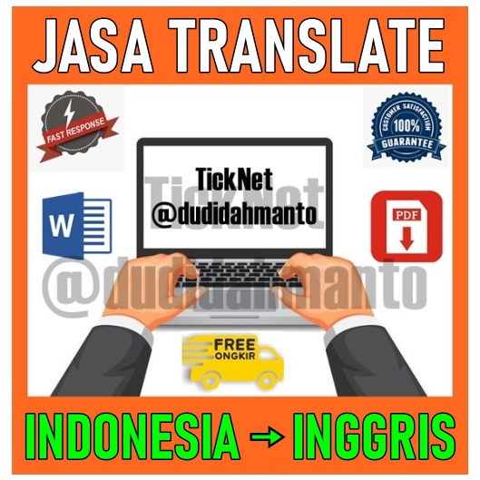 

Jasa Translate (Terjemah) Bahasa Indonesia ke Bahasa Inggris