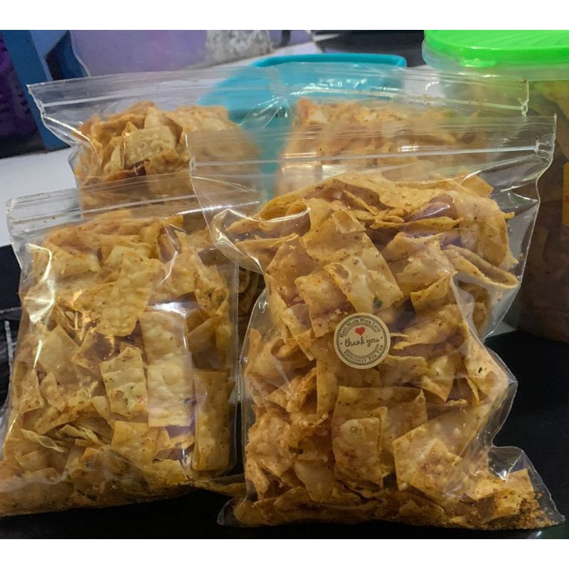 

Kripik Pangsit Daun Jeruk