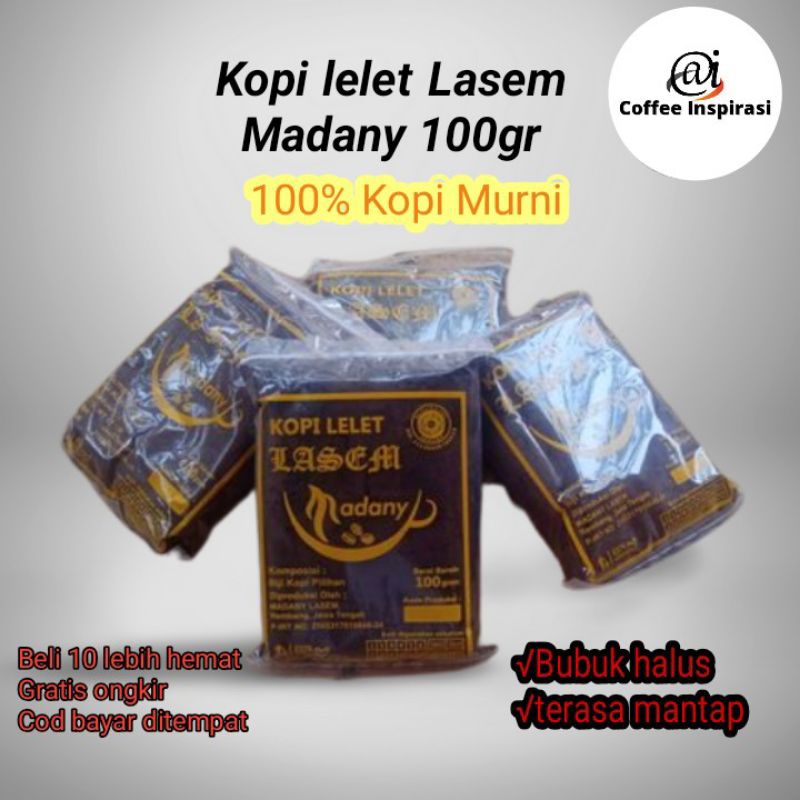 

KOPI LELET MADANY LASEM 100 GR