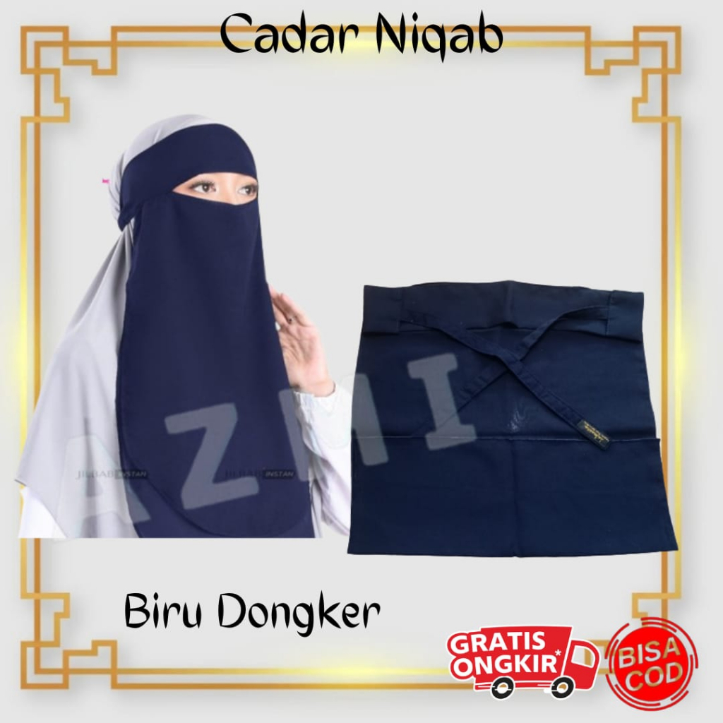 Terbaru Cadar Niqob Cadar Bandana Niqab Tali Original Saudi Termurah !!!