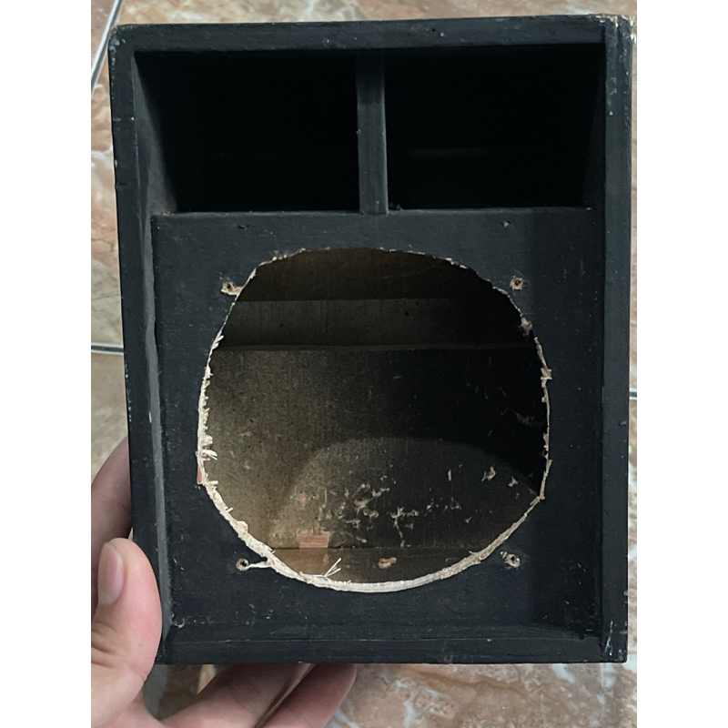 Miniatur box speaker mini scoop 4 inch