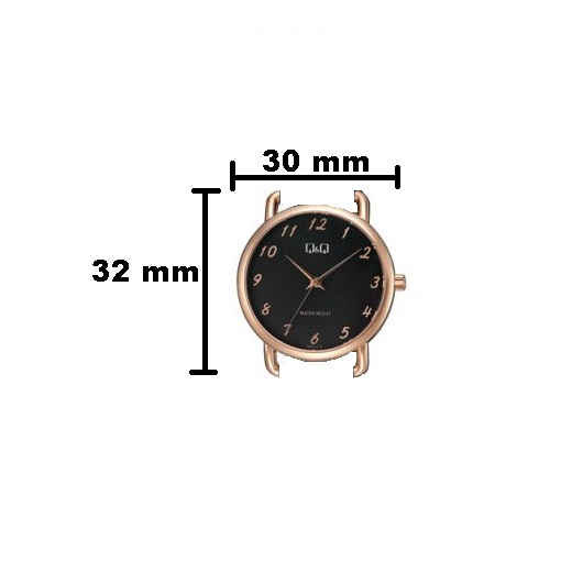 SALE Jam Tangan Wanita Classic  Kulit Leather Original Q&amp;Q QnQ QQ QC31 QC31J Series