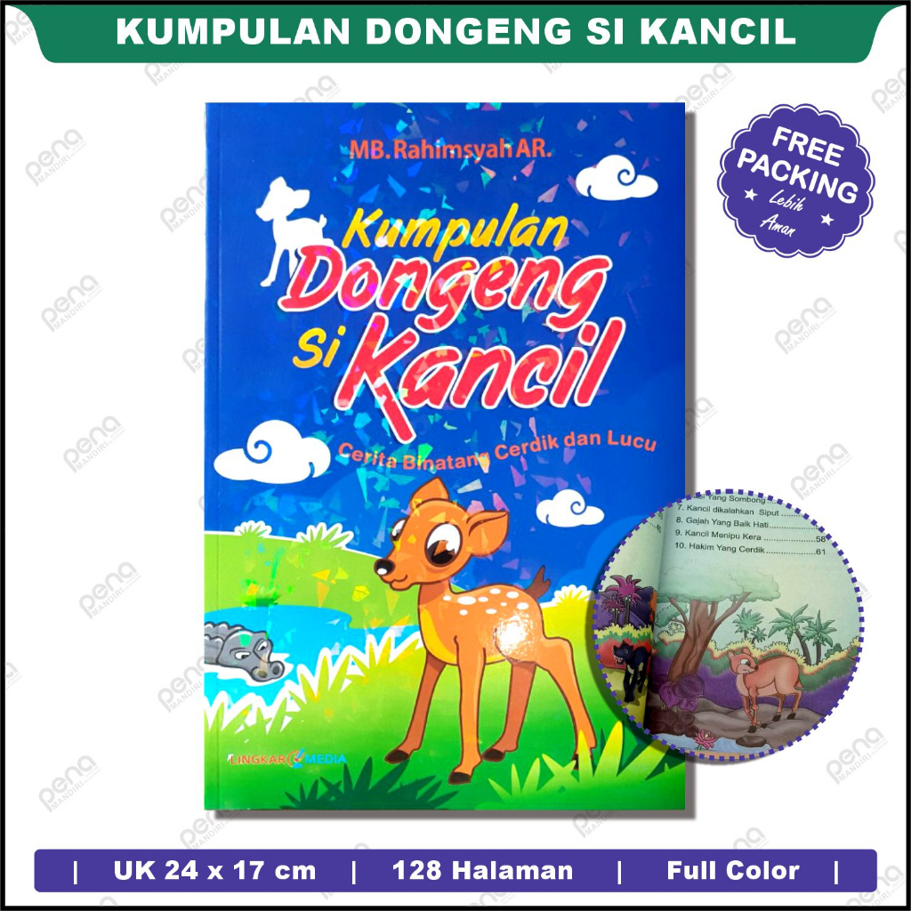 Buku Cerita Anak - Dongeng Fabel - Kumpulan Dongeng Sikancil