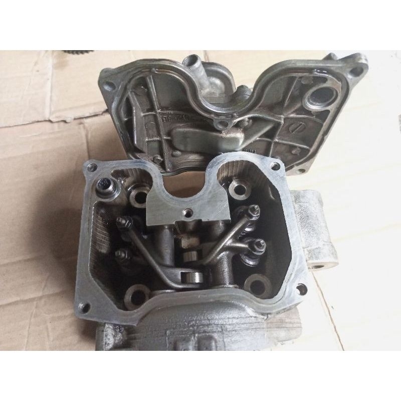 blok head atau Blok kelep for Yamaha Jupiter MX lama/OLD Lama PNP Vixion lama barang Second 100%Ori