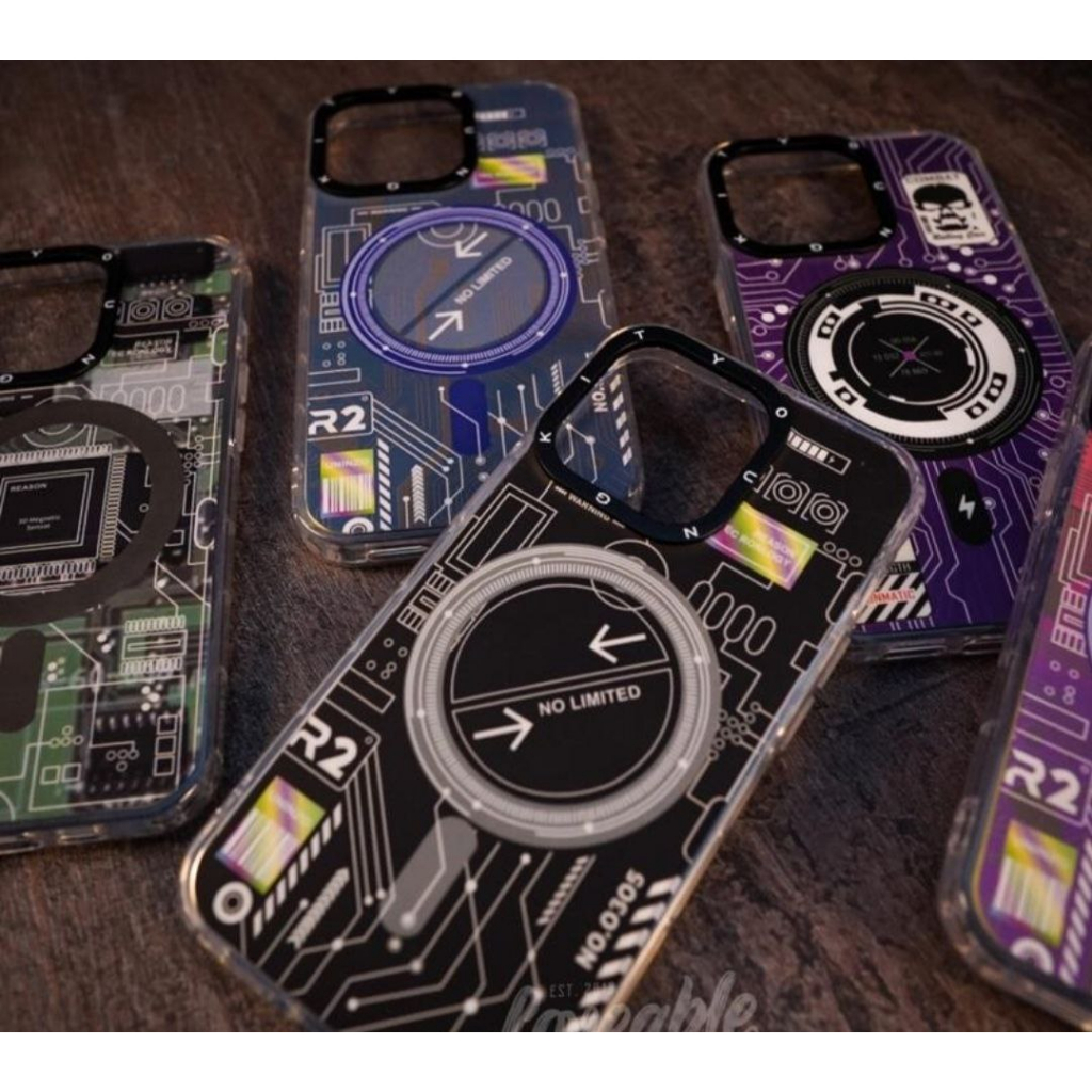 Circuit magsafe luminous case for 14 - 14 promax