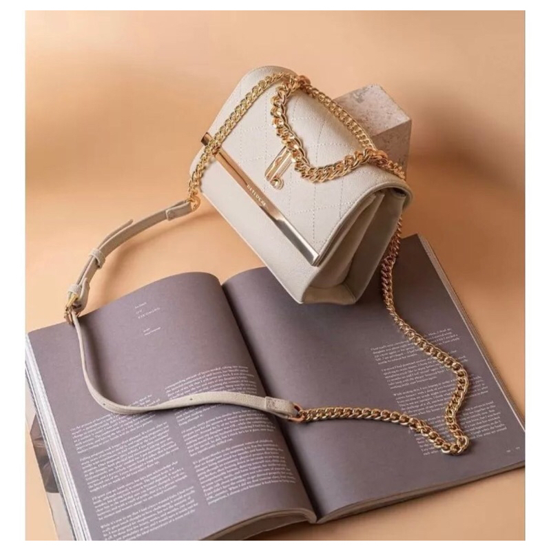 heylocal id - tas manhattan tote bag MIDI Porcelain - (minor sedikit) NEW TAG SEGEL