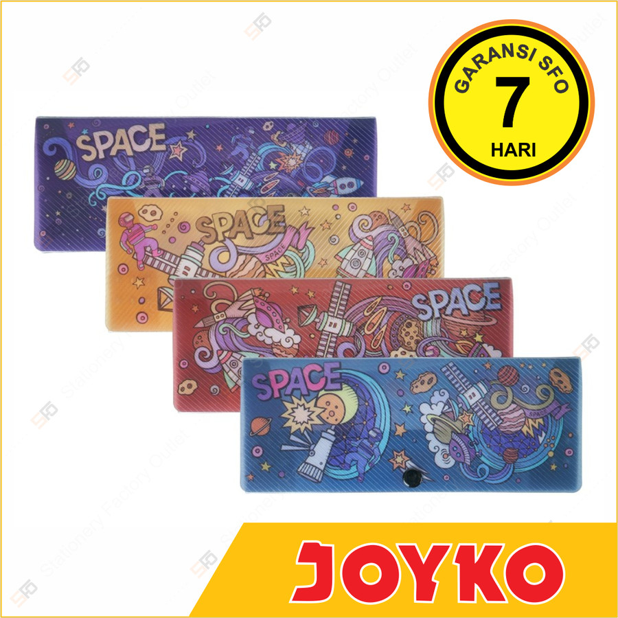 

Kotak Pensil Plastik Cowok Joyko - Pencil Case PC-0717SC - SFO Semarang Official