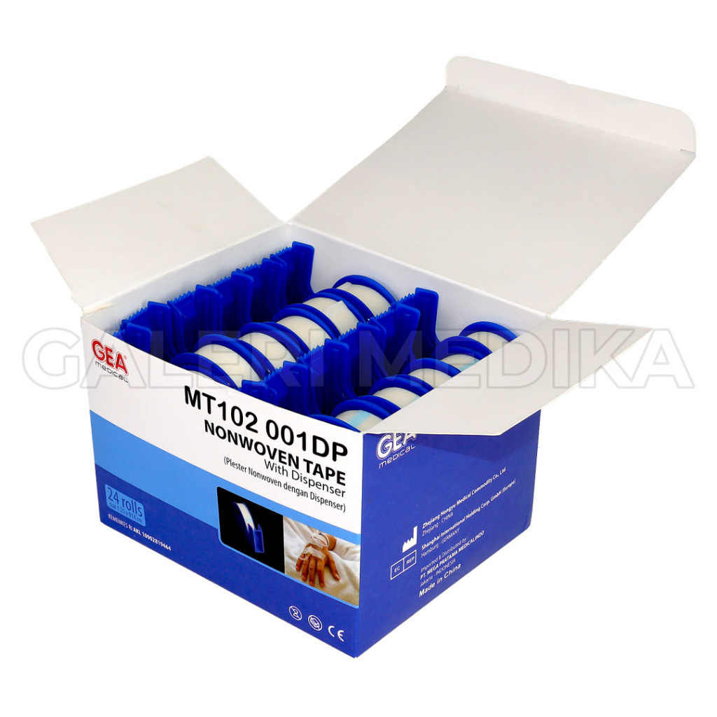 Micropore 0.5 inch GEA Non Woven Tape MT102 001DP (Satuan)