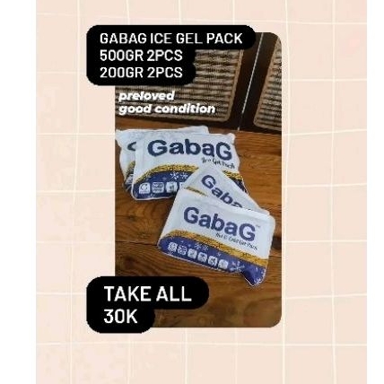 PRELOVED GABAG ICE BAG