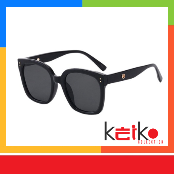 PL-H016 Kacamata Hitam Korean Style Fashion Women Retro Sunglasses